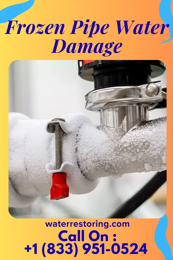 Frozen Pipe Water Damage in Minooka, IL